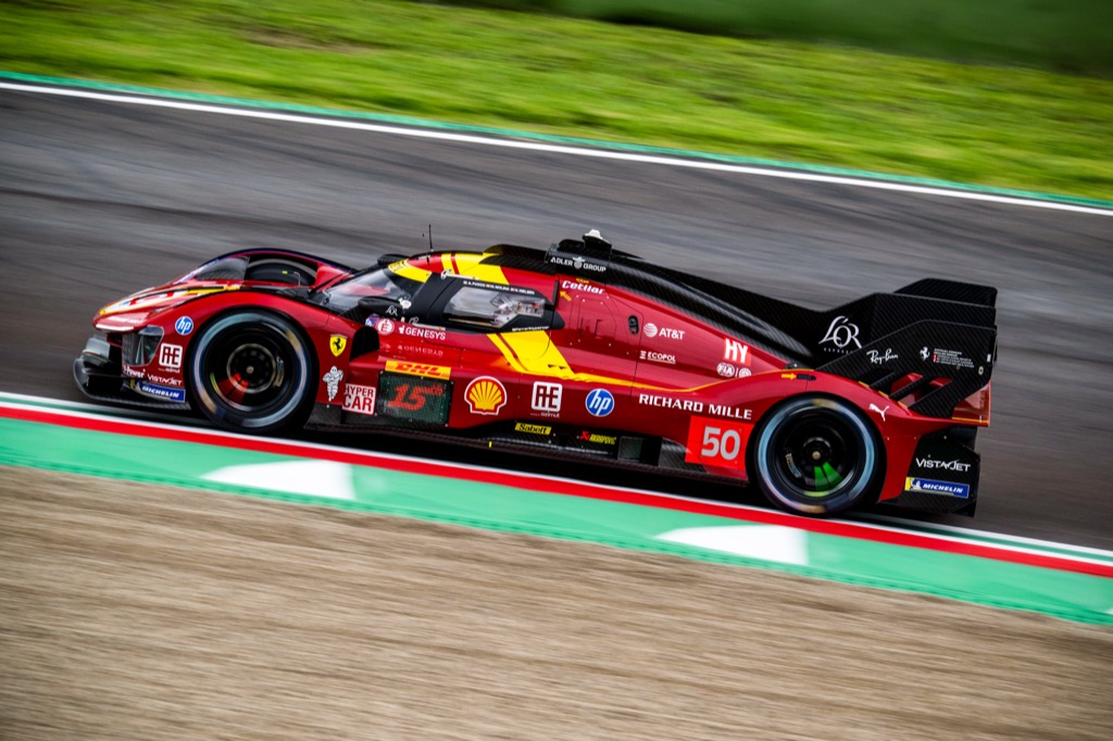 Nicklas Nielsen ærgerlig over misset podie på Imola.
(Foto: Ferrari Media)